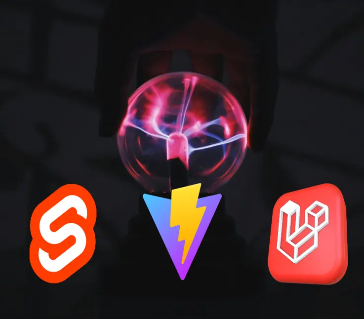 Laravel and Svelte logos - Integrating Laravel Applications with Svelte and Vite.js: A ...
