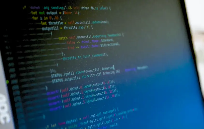 Rust programming language code on screen - An Introduction to Rust Programming Language | Unmanned Systems ...