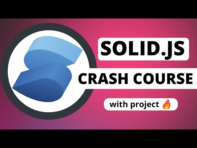 Keywords:
SolidJS logo - SolidJS Crash Course - Better Than React! - YouTube