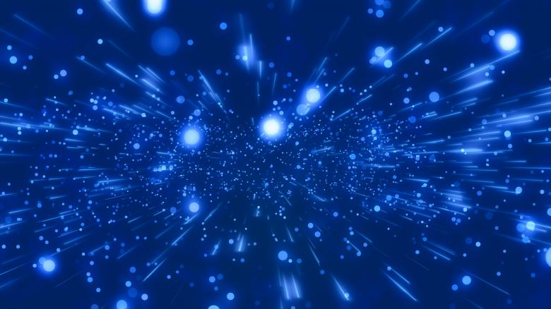 Abstract digital particle background - Abstract digital background with particle explosion - Free Stock ...