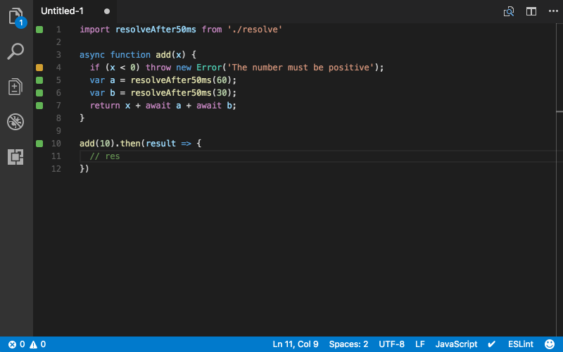 JavaScript code in VS Code editor - The best Visual Studio Code extensions for JavaScript and Node ...