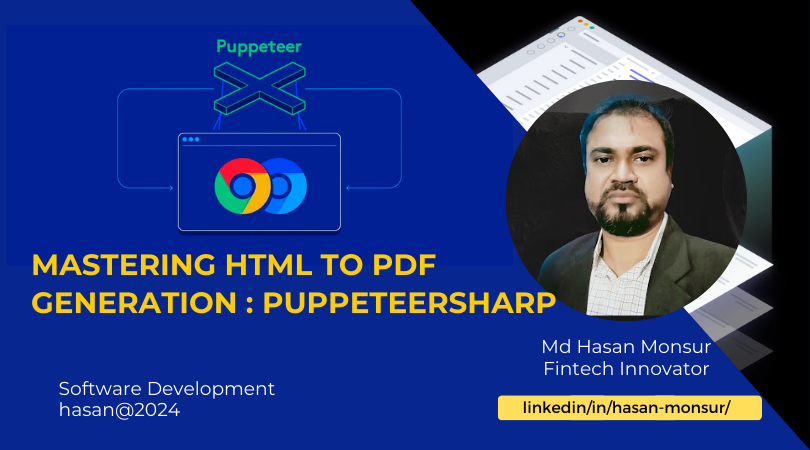 Mastering PDF Generation in ASP.NET Core with Puppeteer Sharp: A Deep Dive